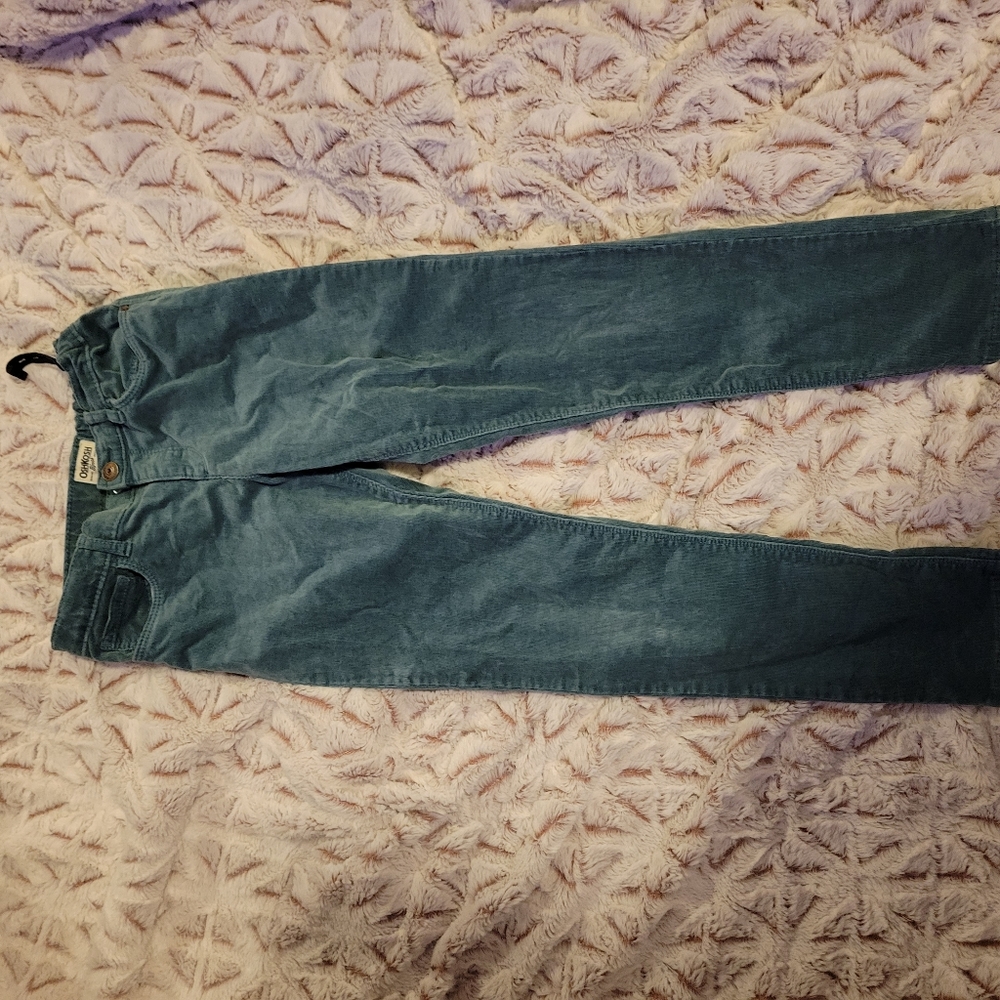 Osh kosh blue green corduroy pants